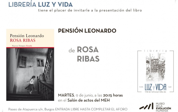 En el MEH se presenta el nuevo libro de Rosa Ribas. 
